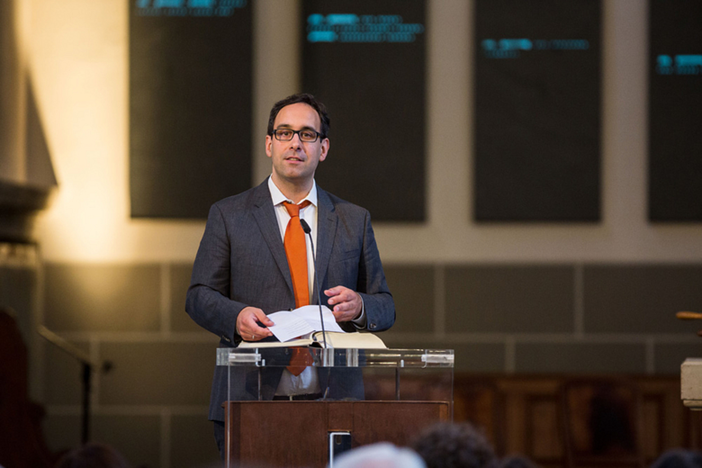 Vorstellungsgottesdienst mit Annegret Puttkammer, Kandidatin für das Bischofsamt in der EKKW, am 19.04.2019 in der Christuskirche in Kassel. (Foto: medio.tv/Socher)