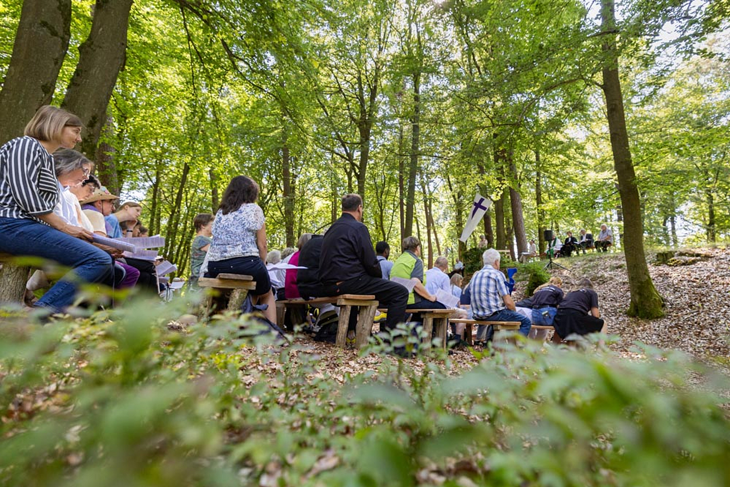 Impressionen vom Ökumenischen Schöpfungstag 2024 auf dem Christenberg