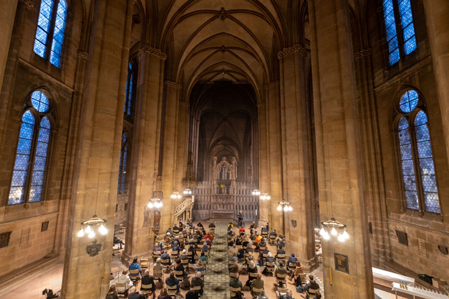 Auftakt Restaurierung Elisabethkirche Marburg 2021