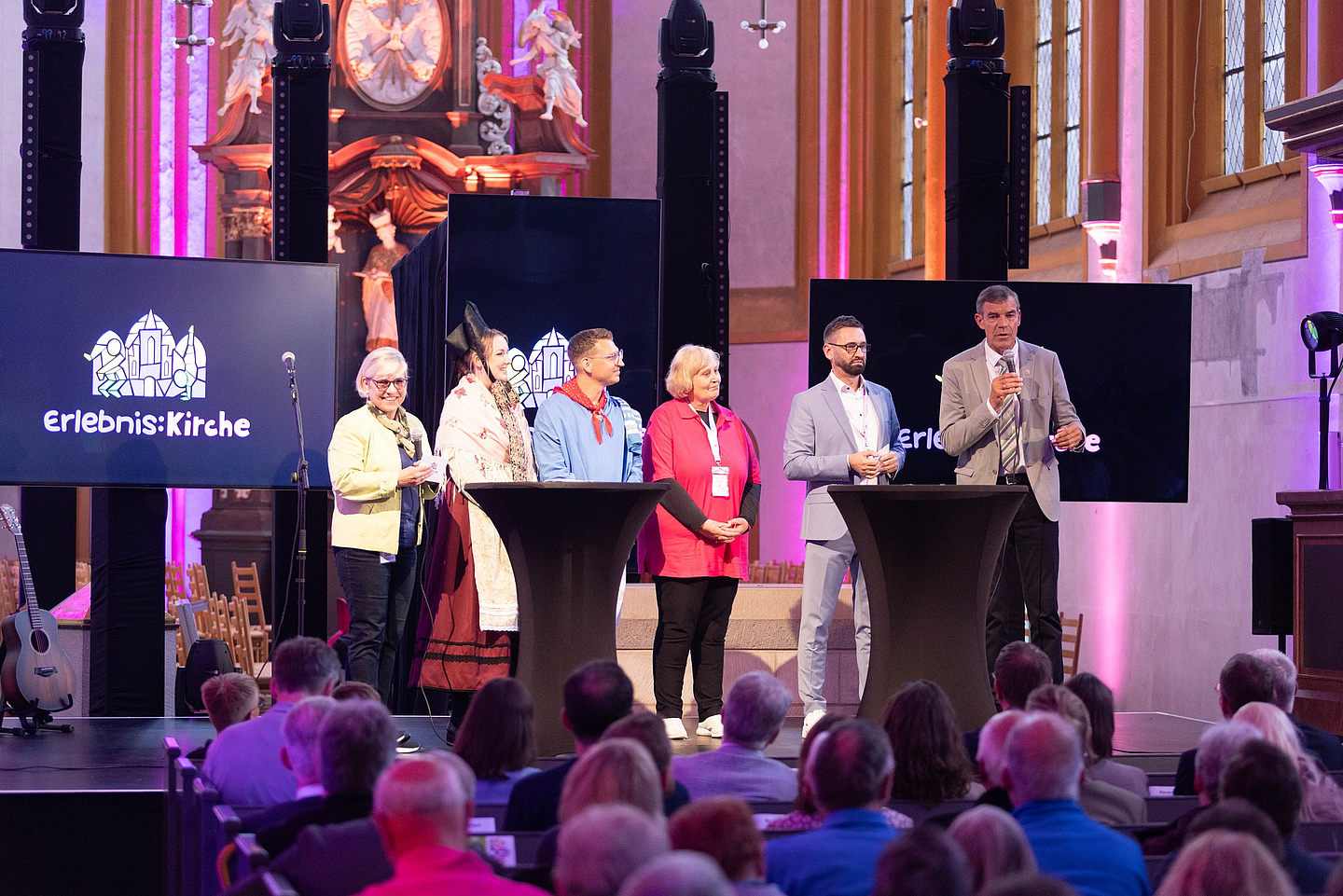 Impressionen vom Kirchenprogramm in der Fritzlarer Stadtkirche.