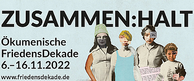 Plakat der ökumenischen Friedensdekade (Foto: Friedensdekade)