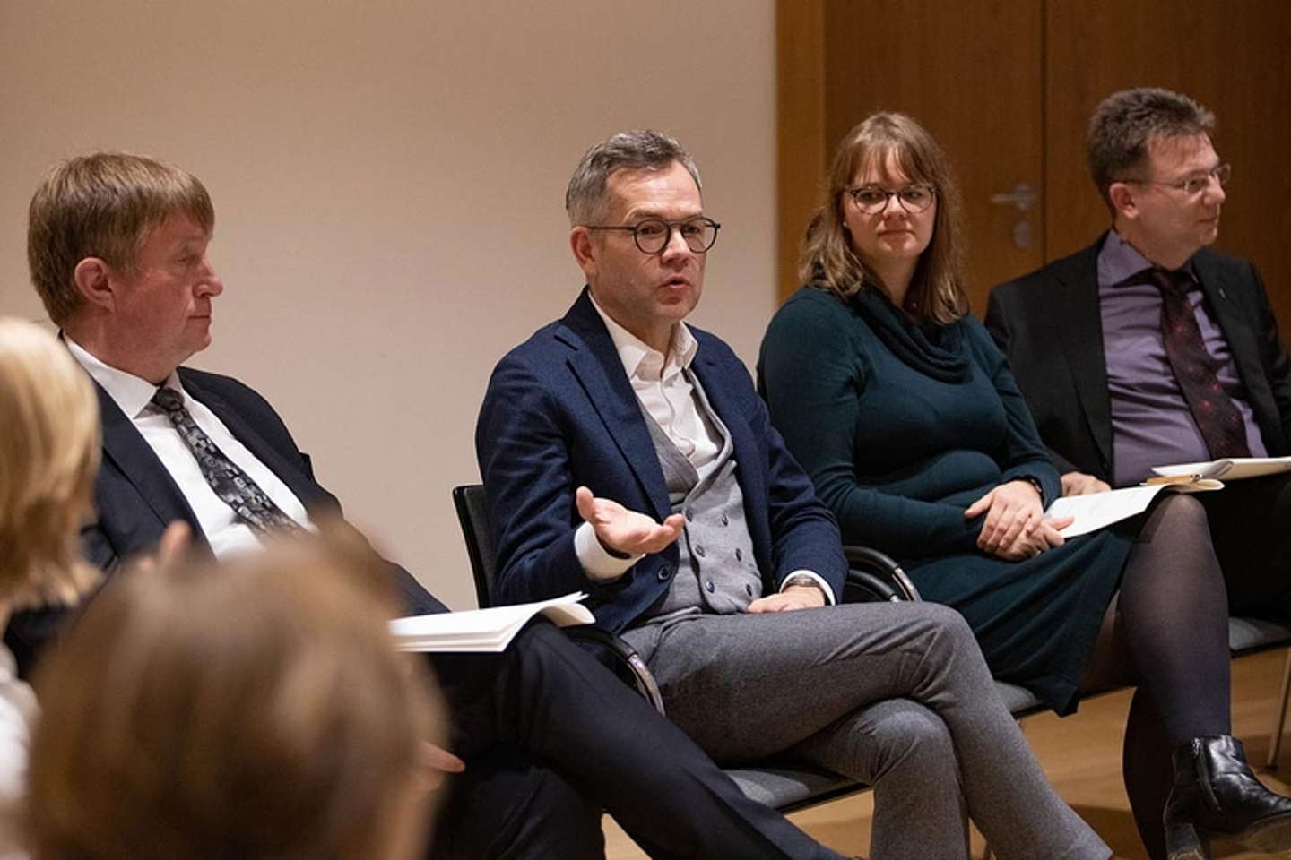 Arbeitsgruppen an verschiedenen Orten in der Ev. Tagungsstätte Hofgeismar. - Bericht der Bischöfin auf der Herbsttagung 2019 der Landessynode der Evangelischen Kirche von Kurhessen-Waldeck. (Foto: medio.tv/Schauderna)