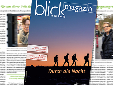 Unser Foto zeigt das Titelblatt des Magazins «Durch die Nacht»