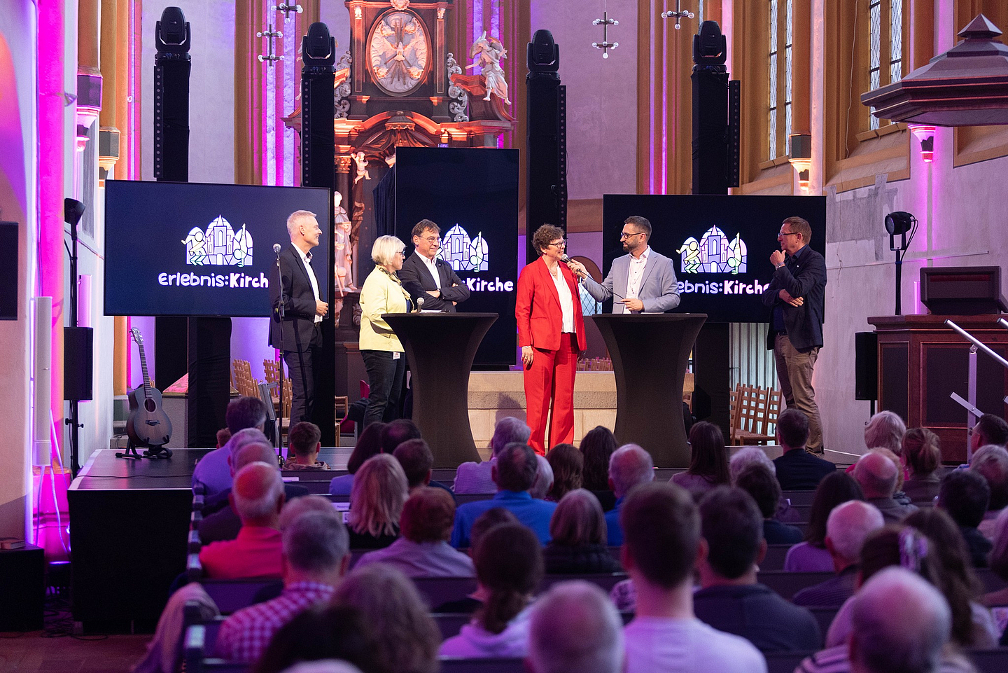 Impressionen vom Kirchenprogramm in der Fritzlarer Stadtkirche.