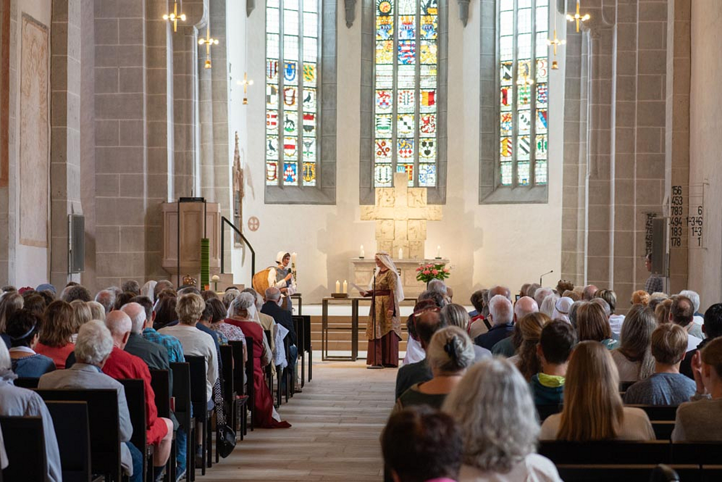 Mittelaltergottesdienst in der Stiftskirche Kaufungen 