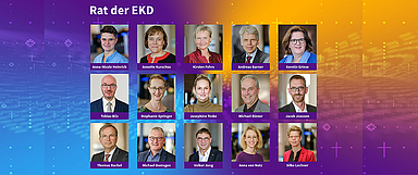 Die Mitglieder des neuen Rates der Evangelischen Kirche in Deutschland. (Foto: EKD)