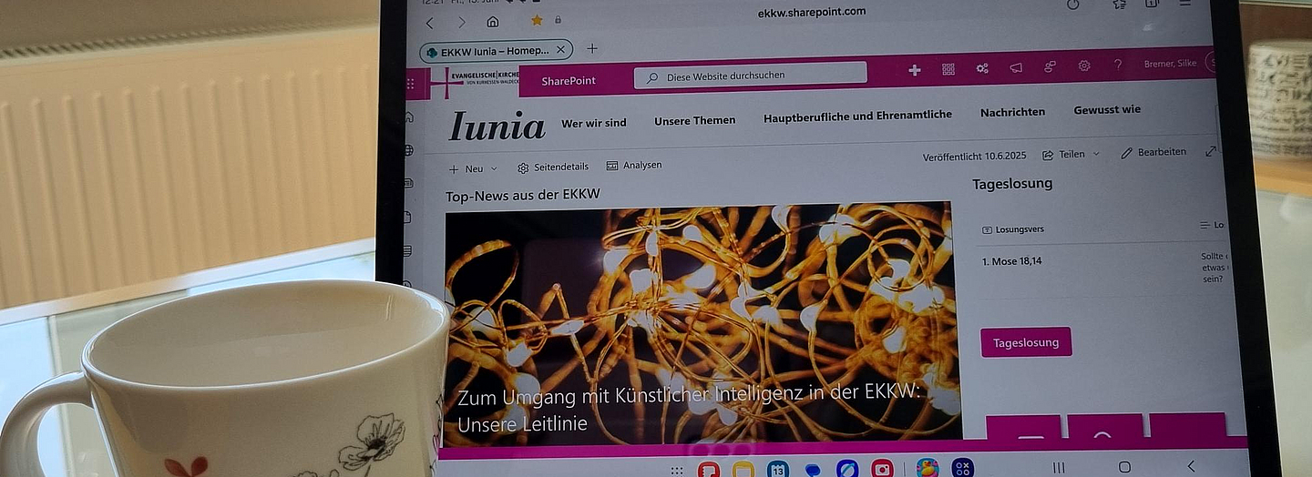 Startseite von Iunia