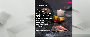 Bischöfin Dr. Hofmann äußerte sich zum Holocaust-Gedenktag mit diesem Post im sozialen Netzwerk Facebook.