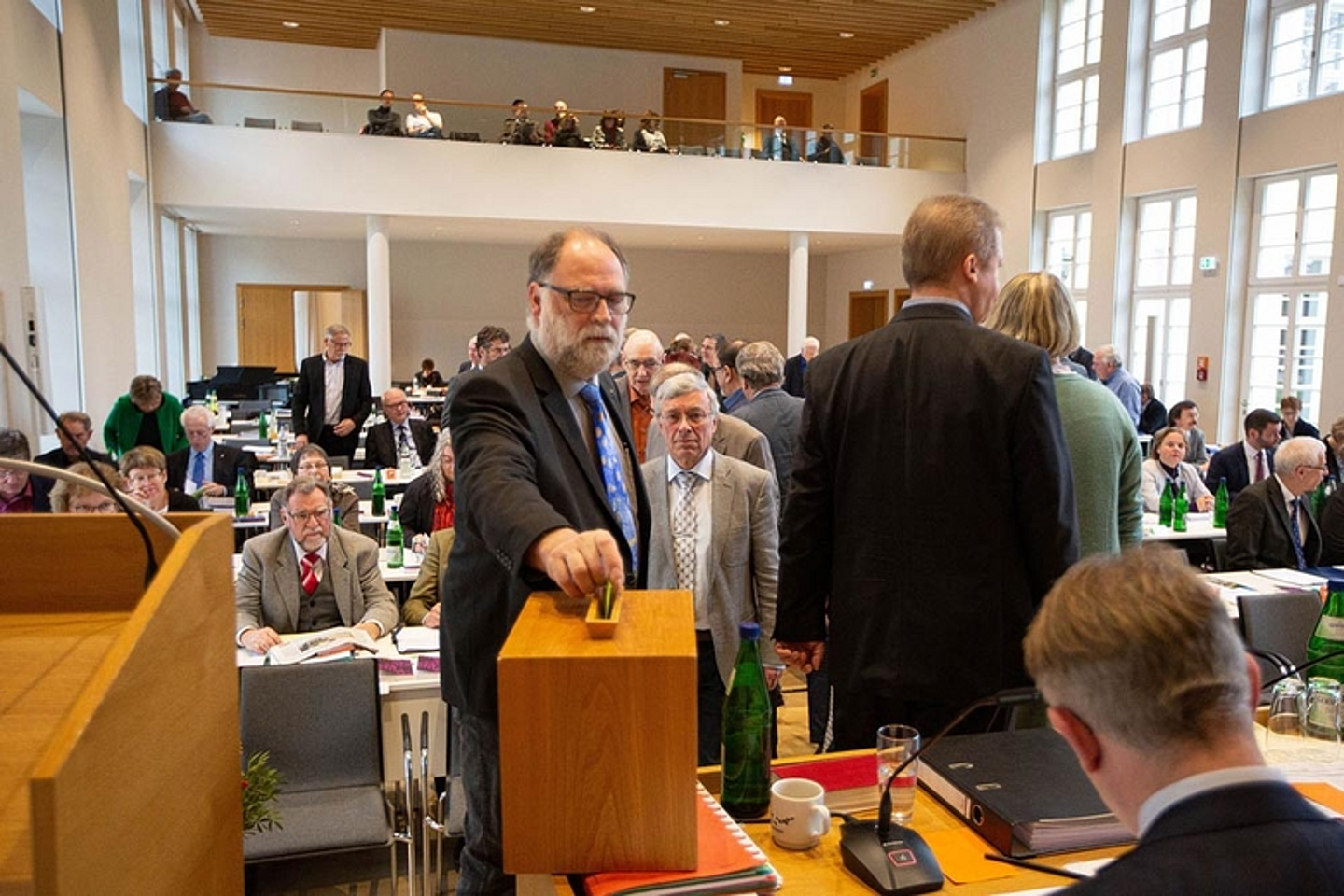 Impressionen von Herbsttagung 2019 der Landessynode der Evangelischen Kirche von Kurhessen-Waldeck. (Foto: medio.tv/Schauderna)