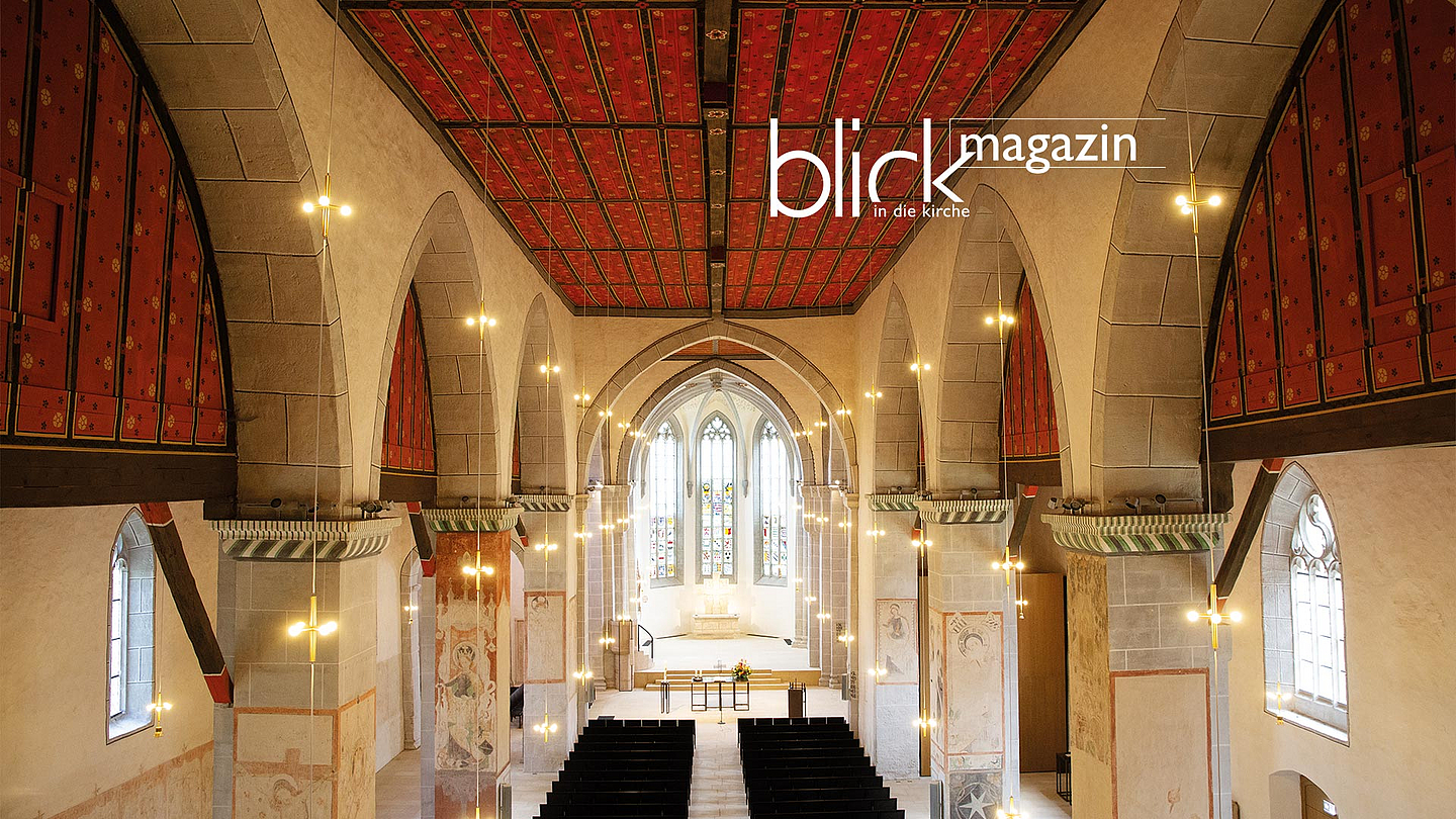 Stolze 1.000 Jahre: Die Kirche des Heiligen Kreuzes in Kaufungen, heute meist einfacher als Stiftskirche Kaufungen bezeichnet. Unser Foto zeigt den Innenraum der Kirche.