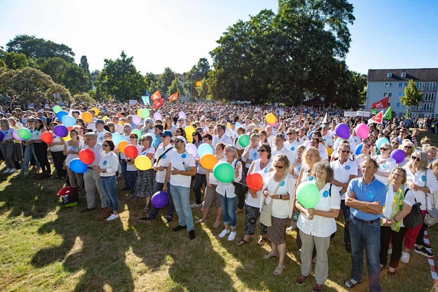 Kundgebung am 27.6.2019 in Kassel für Demokratie, Tolerenz und Weltoffenheit. (Foto: medio.tv/Schauderna)