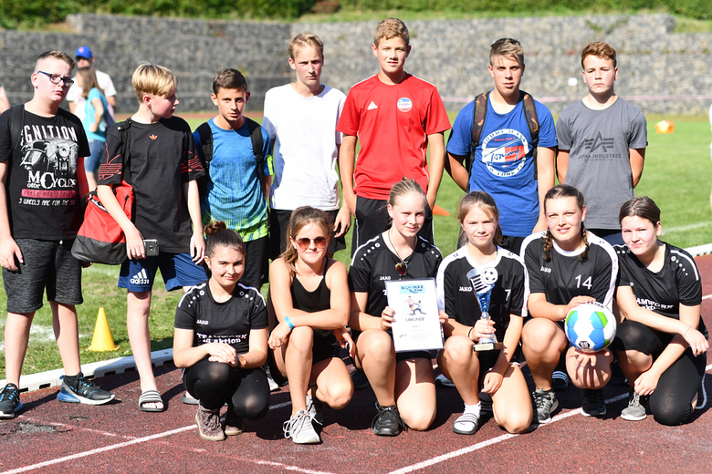 Platz 2 für die Kicker aus Gemünden (Foto: medio.tv/Simon)
