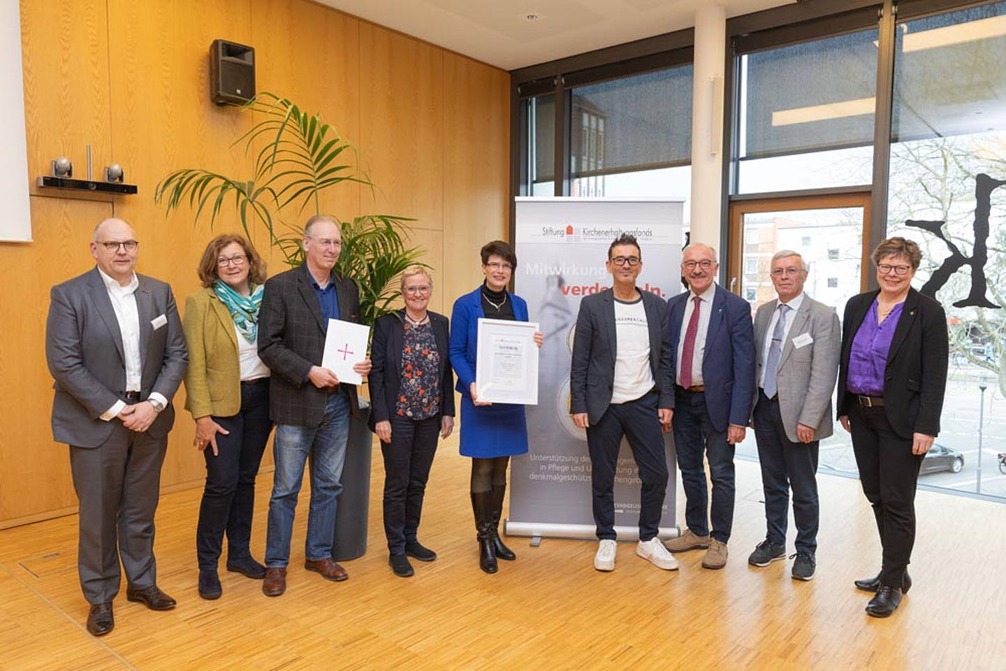 Vertreterinnen und Vertreter der Ev. Stadtkirchengemeinde Hanau 