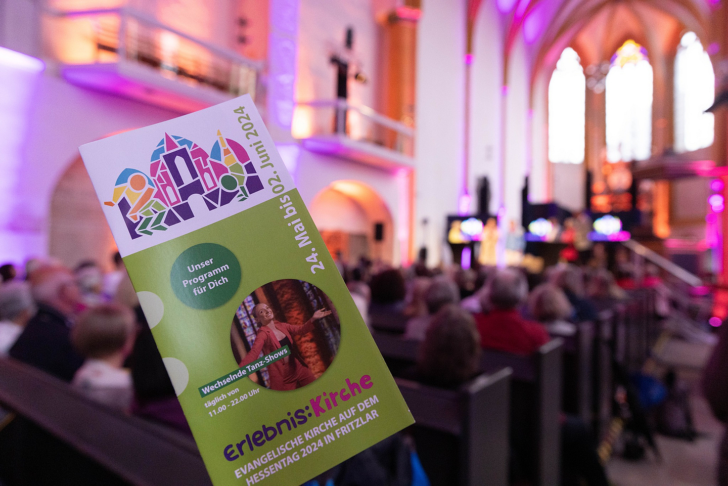 Impressionen vom Kirchenprogramm in der Fritzlarer Stadtkirche.