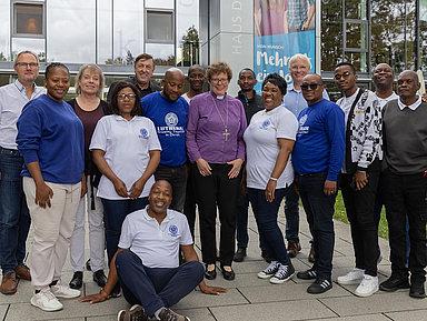 Südafrikanische Delegationen zu Gast bei Bischöfin Hofmann