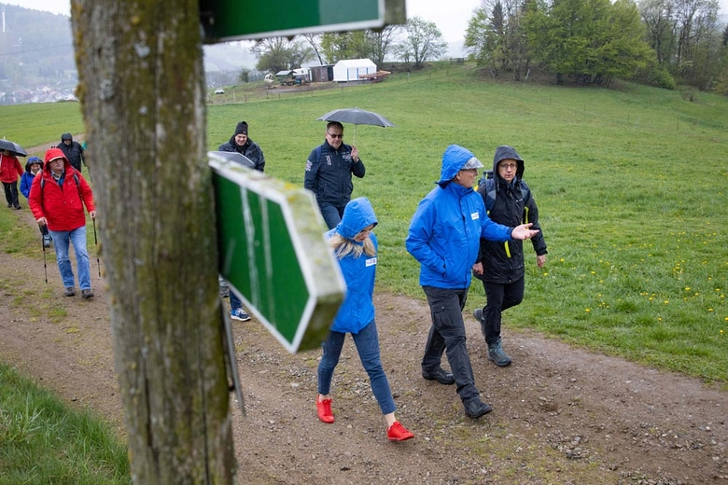 MP Bodod Ramelow bei Begegnungswanderung in Brotterode