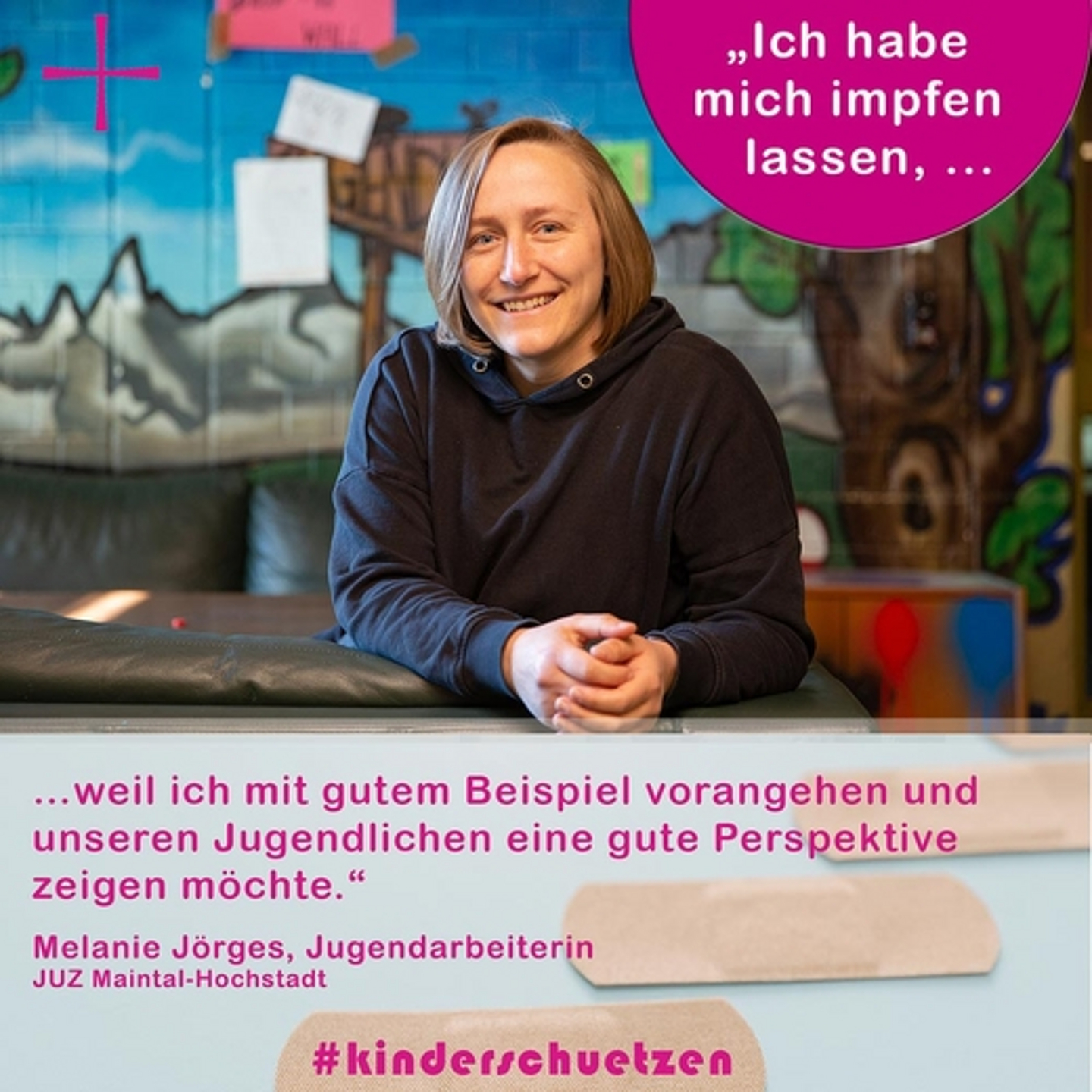 Foto der Kampagne auf Facebook.
