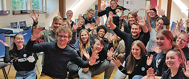 Die Mitglieder des Landesjugendforums bei ihrer Vollversammlung in Fulda. (Foto: Landesjugendforum)