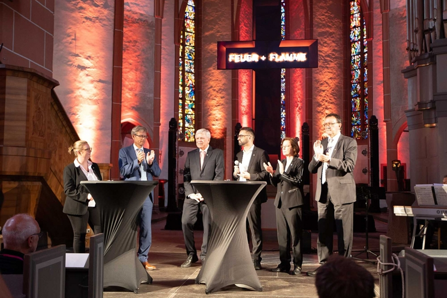 Kirchen auf dem Hessentag 2019 - Eröffnung Flammenkirche