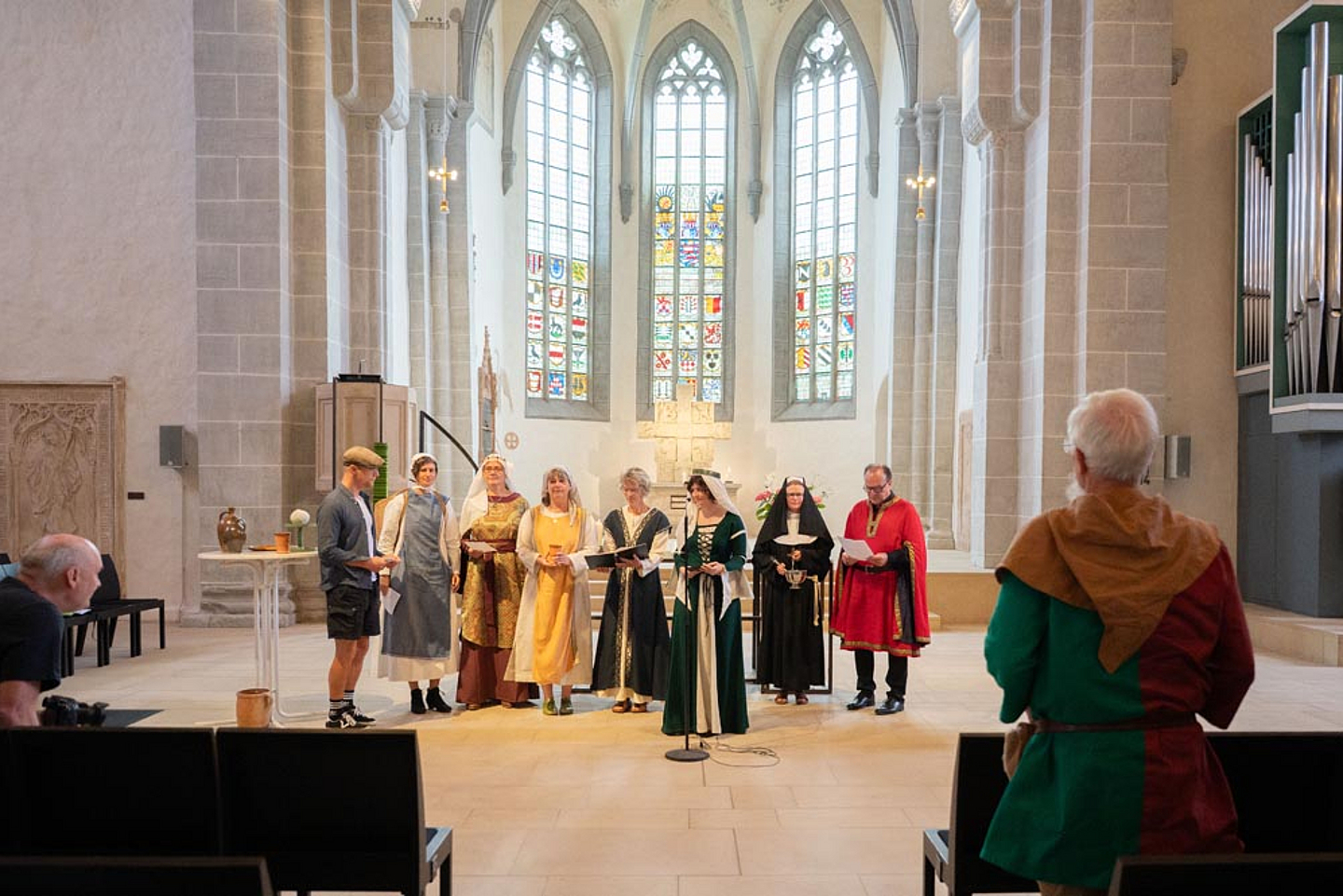Mittelaltergottesdienst Stiftskirche Kaufungen