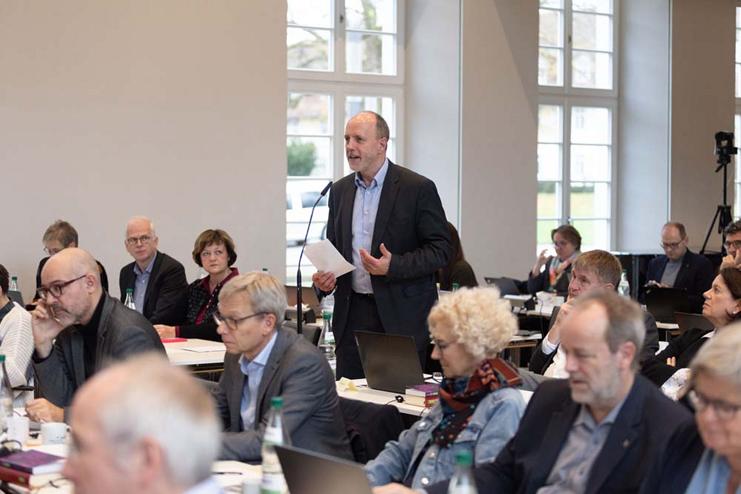 Der Synodale Pfarrer Ralf Hartmann, Marburg - Aussprache zum Finanzbericht