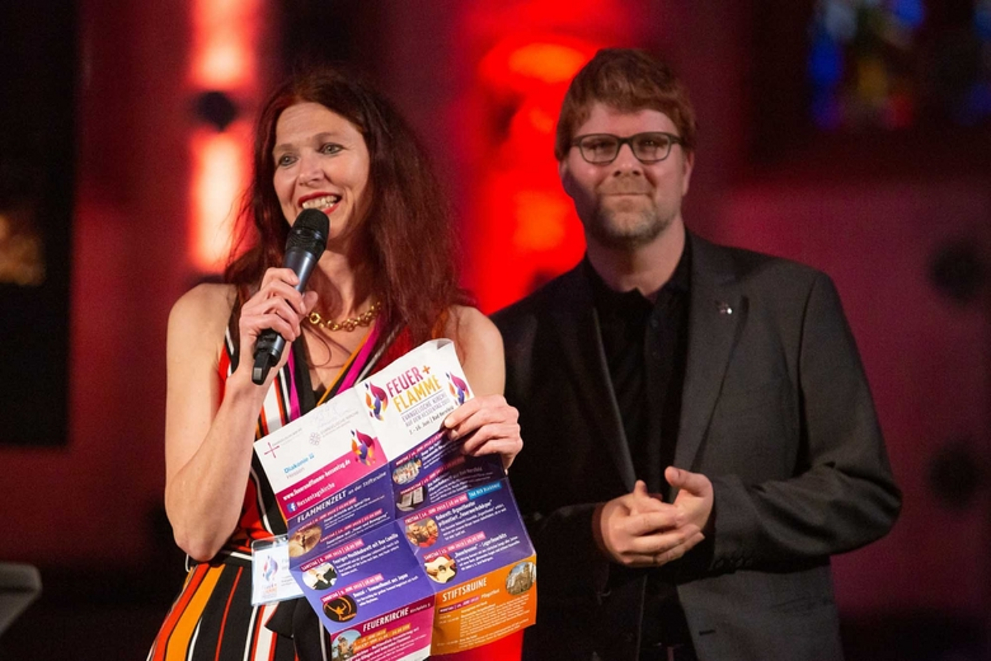 Kirchen auf dem Hessentag 2019 - Eröffnung Flammenkirche