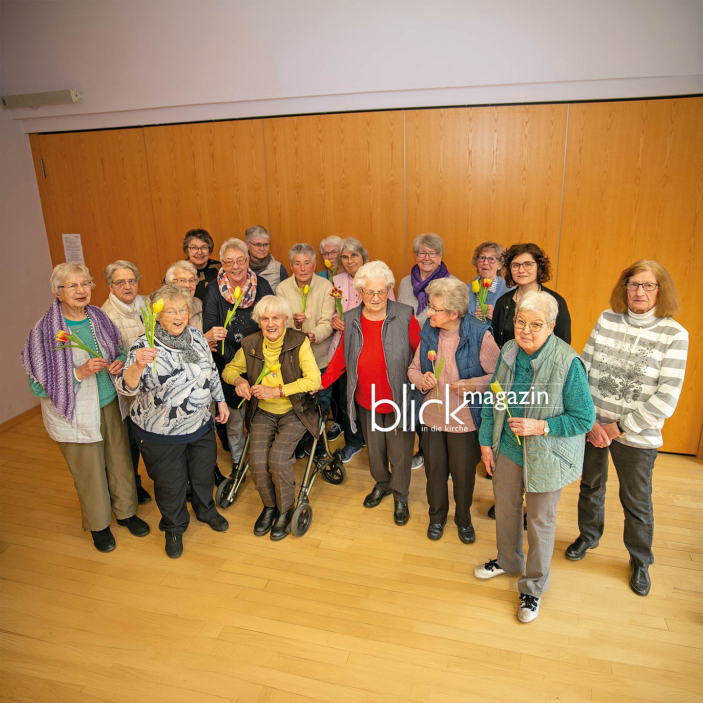 Jede Menge gute Nachrichten: Die 17 Frauen des Seniorenkreises Kaufungen waren beim Treffen gut gelaunt bei Kaffee und Kreppeln