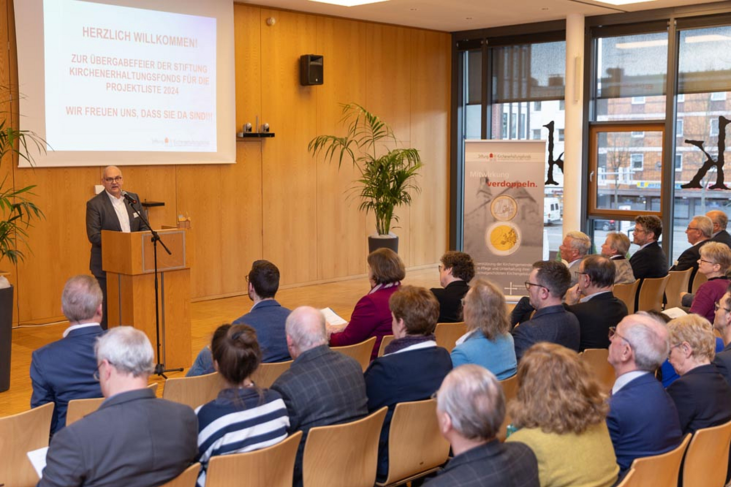 Dr. Andreas Fehr, Vorstandsvorsitzender der Stiftung Kirchenerhaltungsfonds