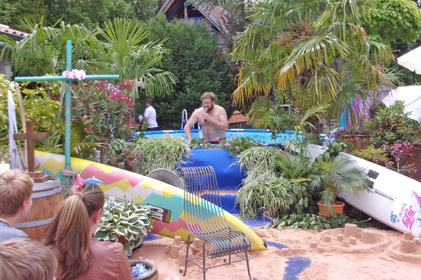 Hawaii-Gottesdienst in Issigheim (Foto: privat)