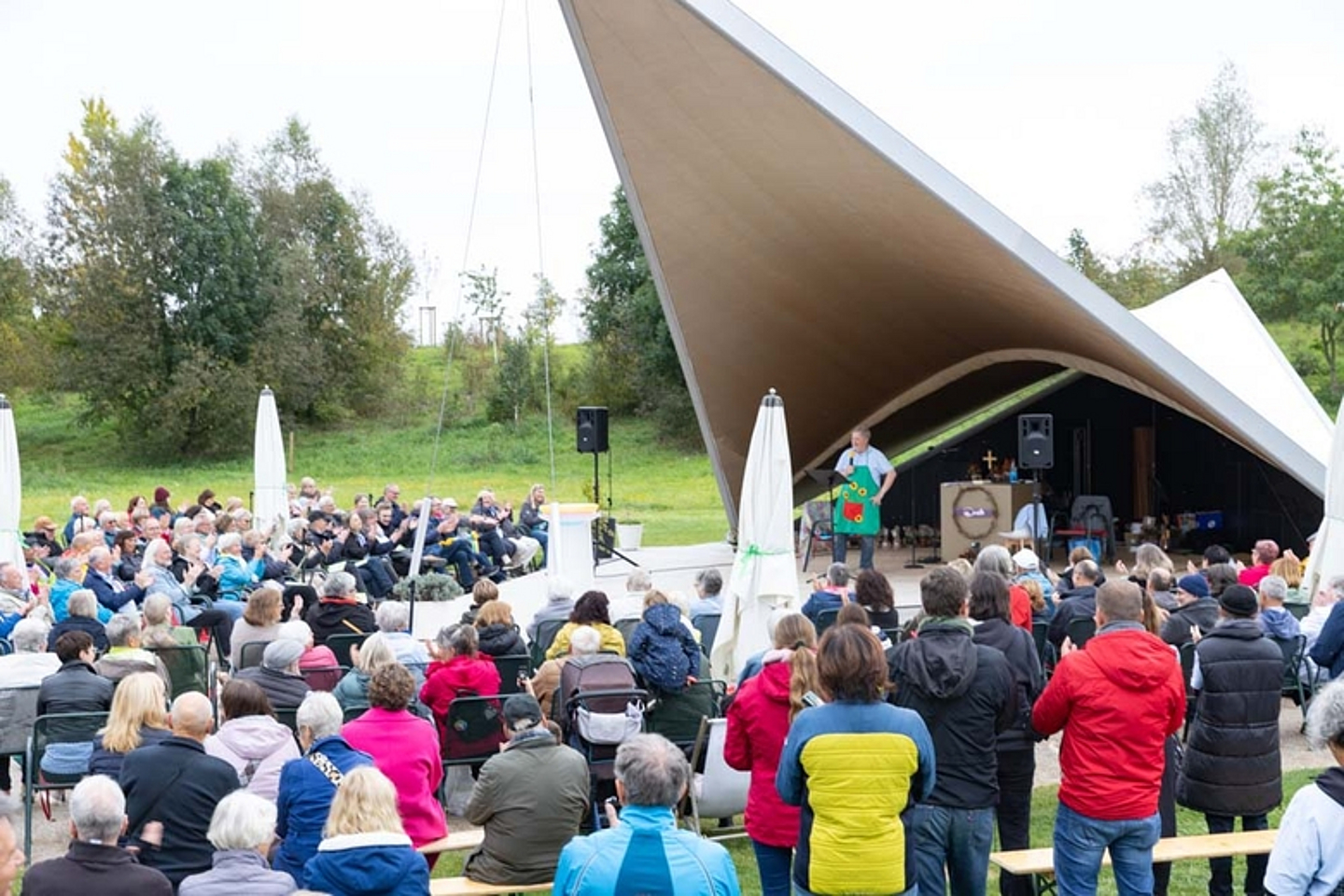 Abschlussfest Himmelszelt Landesgartenschau Fulda 2023