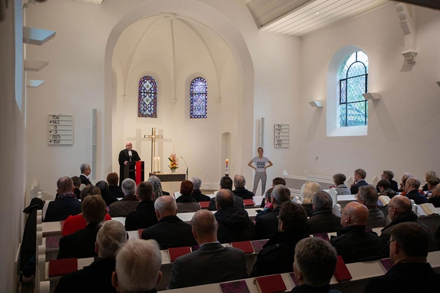 Gottesdienst zum Auftakt der Herbsttagung 2019 der Landessynode der Evangelischen Kirche von Kurhessen-Waldeck in der Brunnenkirche in Hofgeismar. (Foto: medio.tv/Schauderna)