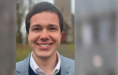 Portraitfoto von Leon Harms Portraitfoto von Leon Harms