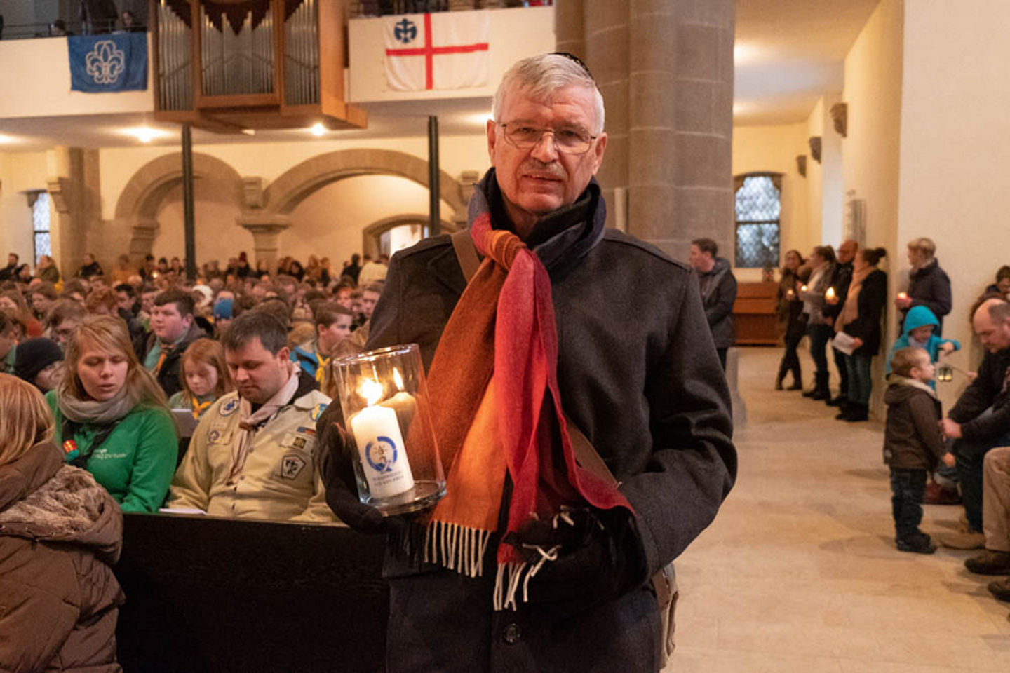 Friedenslicht zu Bethlehem - Christuskirche Fulda 2018