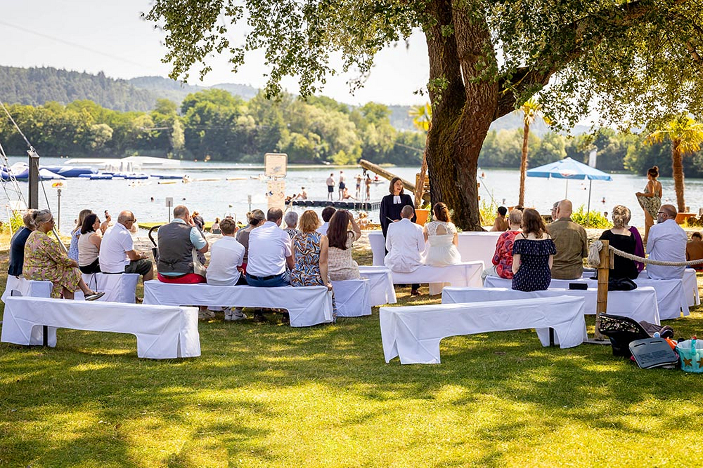 Seepark Niederweimar im Kirchenkreis Marburg