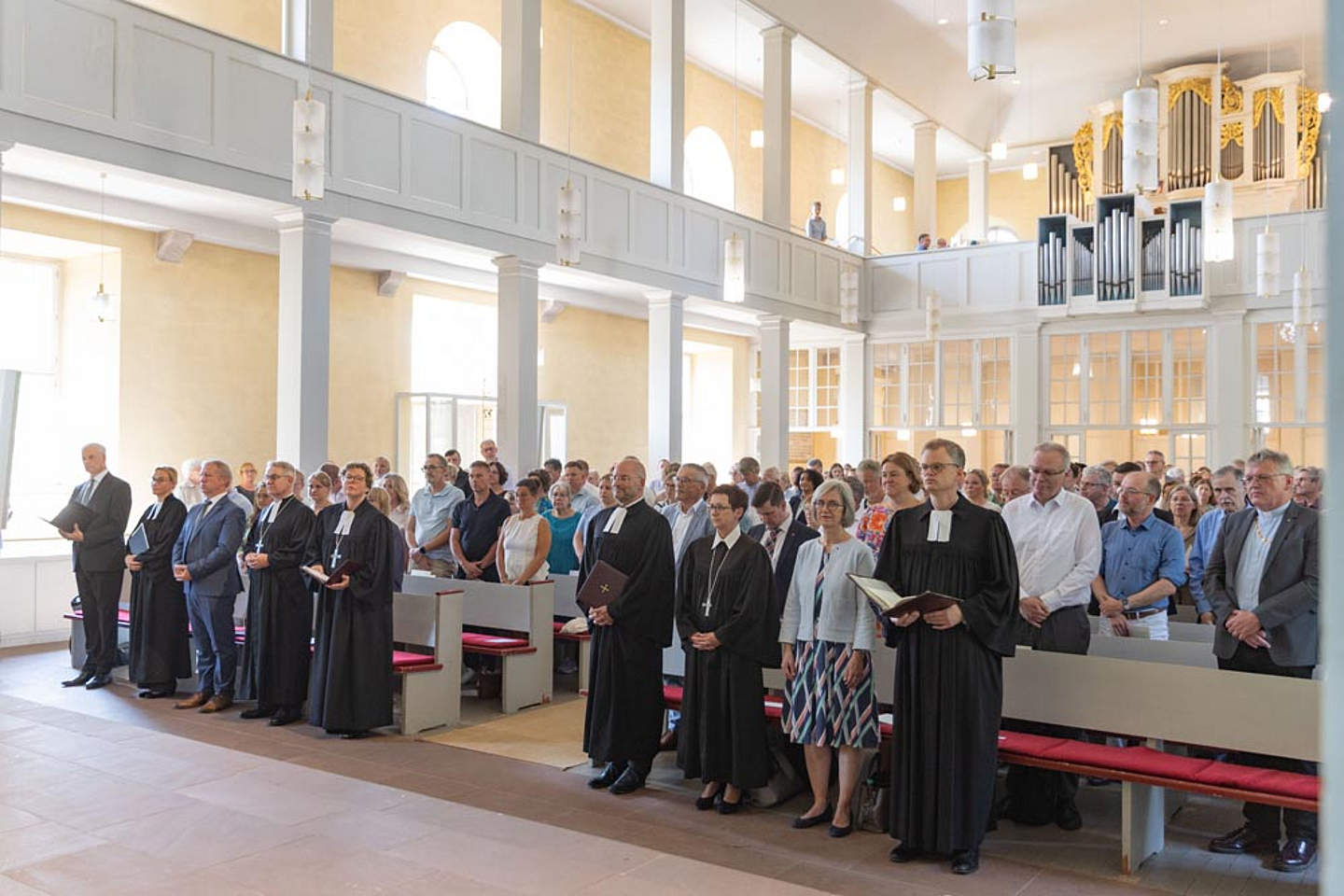 Gottesdienst in der Evangelischen Kirche Kirchditmold. Gottesdienst in der Evangelischen Kirche Kirchditmold.