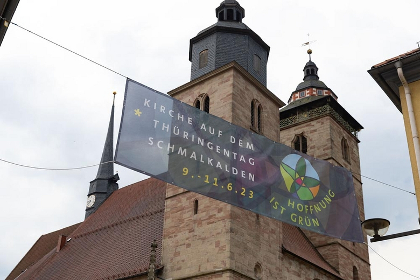 „Hoffnung ist grün“: EKKW präsentiert sich am Thüringentag 2023