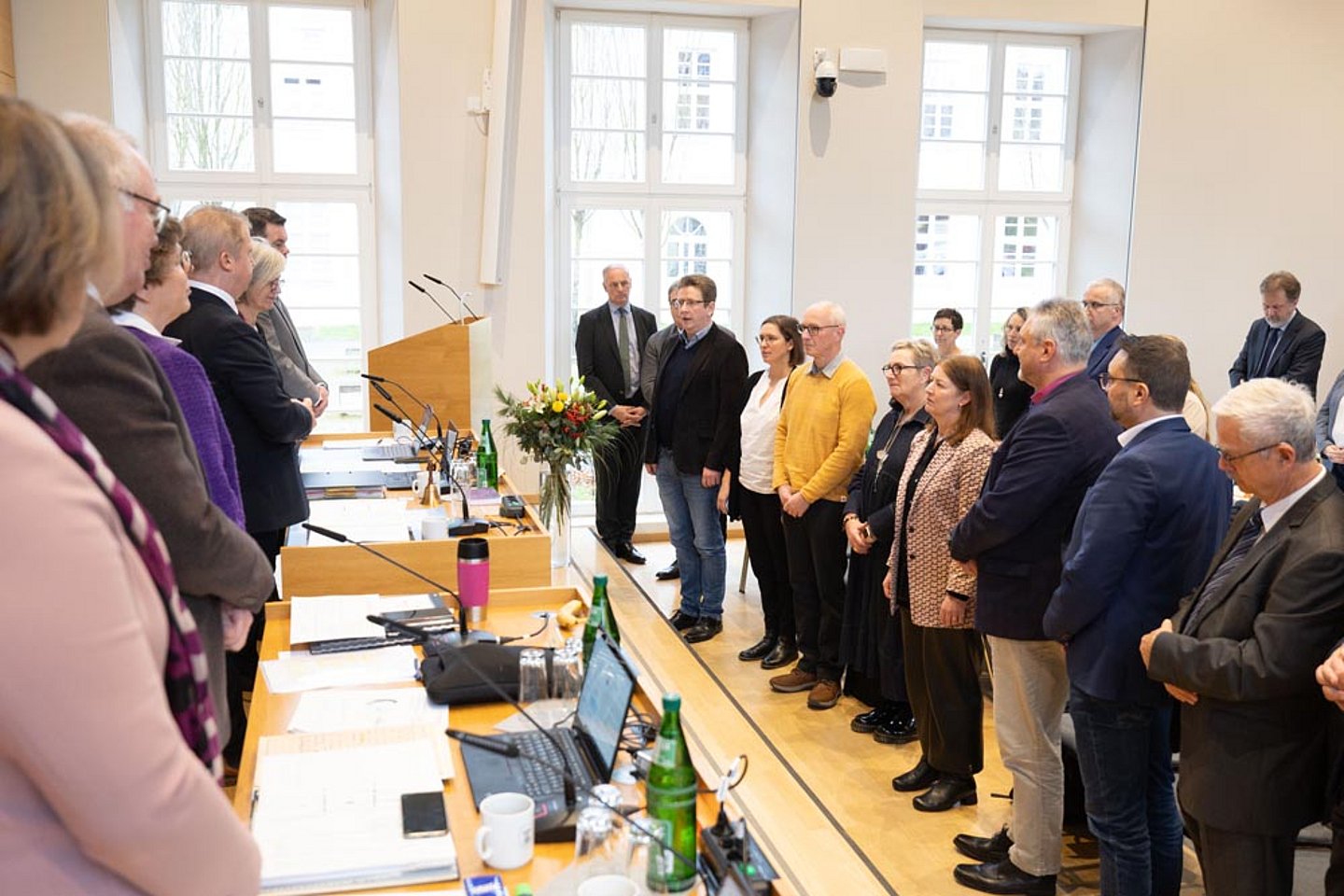 Verpflichtung neuer Synodaler