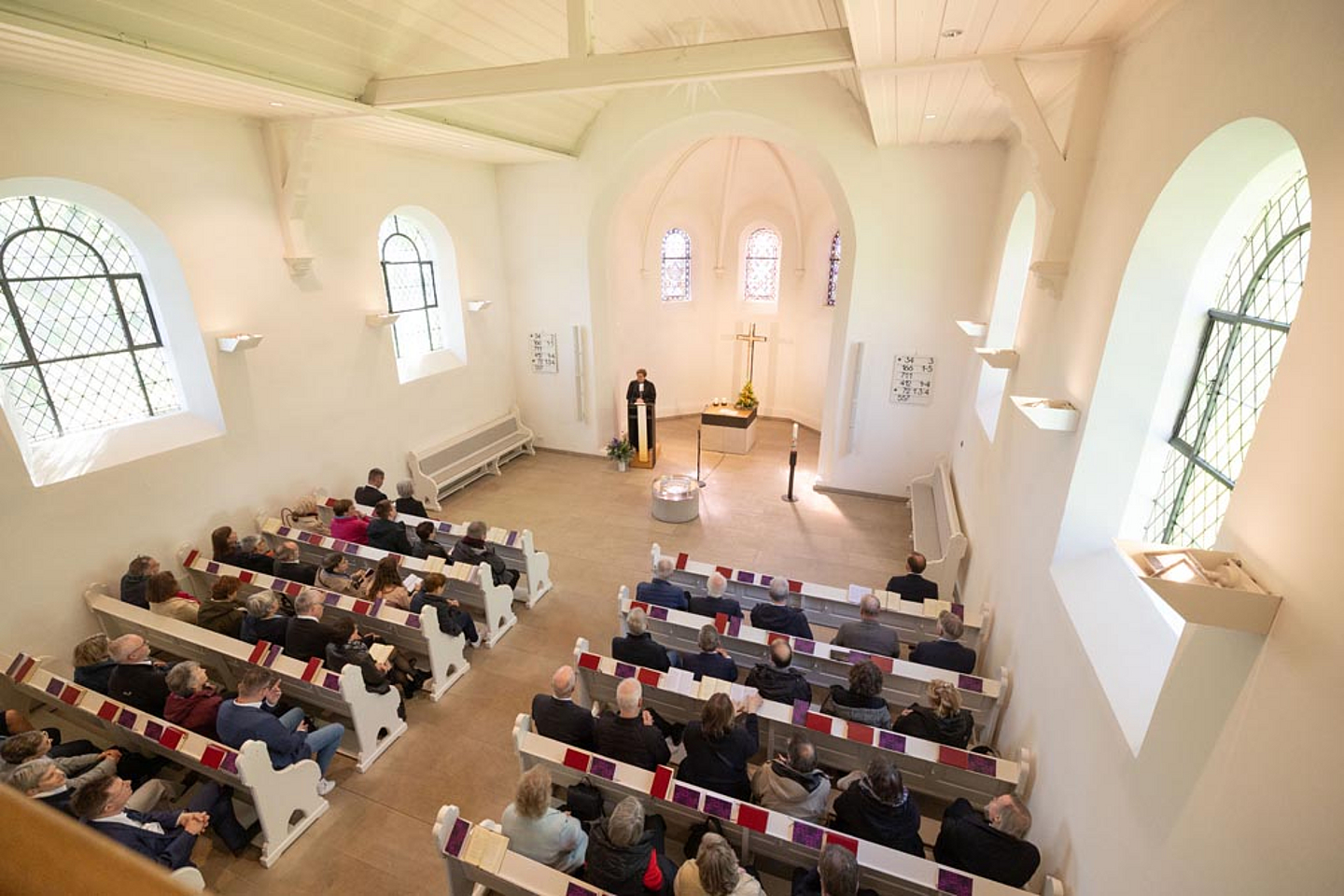 Die Brunnenkirche in Hofgeismar war Ort des Eröffnungsgottesdienstes der Synode