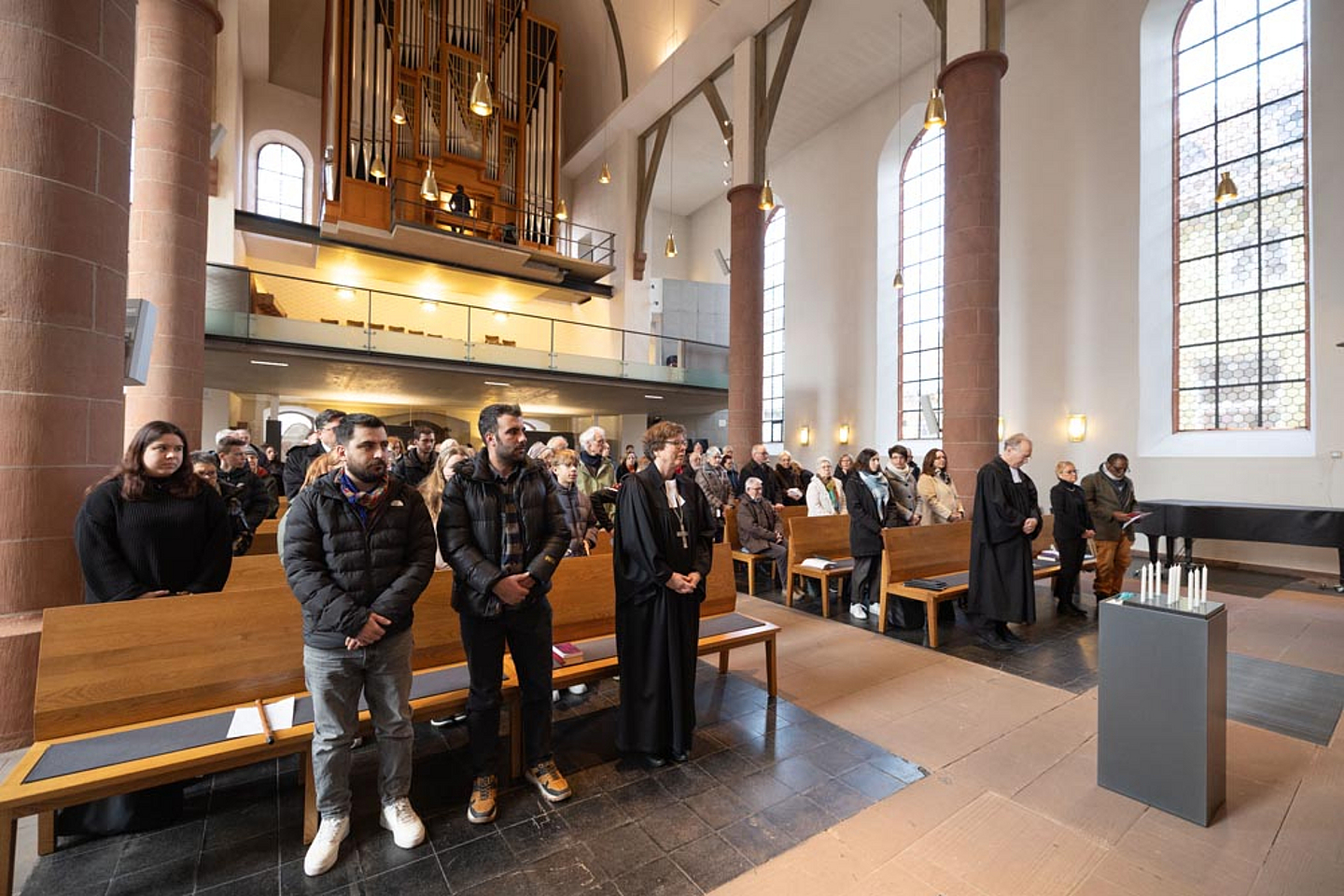 Gedenkgottesdienst für die neun Opfer des rassistischen Anschlags in Hanau am 19.2.2020