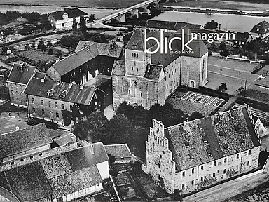 Postkarte von 1938: Blick auf das ehemalige Kloster Breitenau