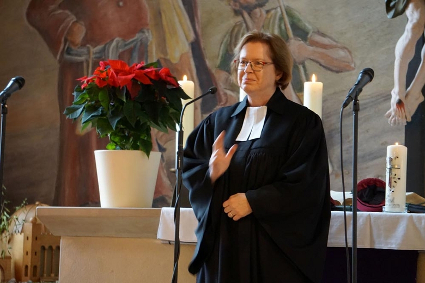 Ulrike Scherf, Stellvertretende Kirchenpräsidentin der EKHN (Foto: Zentrum Oekumene der EKHN und EKKW)