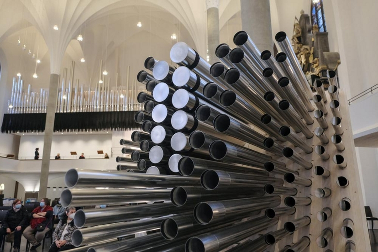 Pfingst-Gottesdienst Martinskirche und Einweihung Experimentalorgel