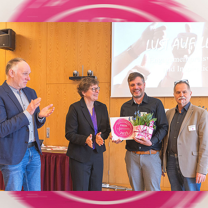 Der Engagementpreis ging auch an das christliche Netzwerk UND Marburg.