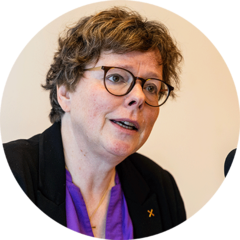 Portraitfoto von Bischöfin Dr. Beate Hofmann Portraitfoto von Bischöfin Dr. Beate Hofmann