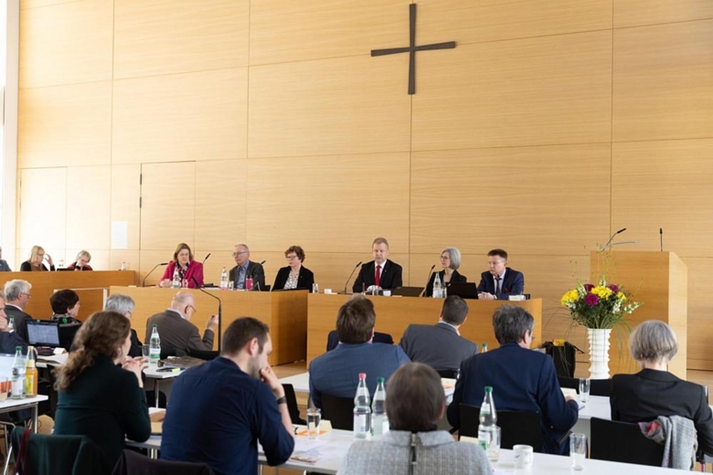 Frühjahrstagung der 14. Landessynode (27. bis 29. April 2023). Foto: medio.tv/Schauderna