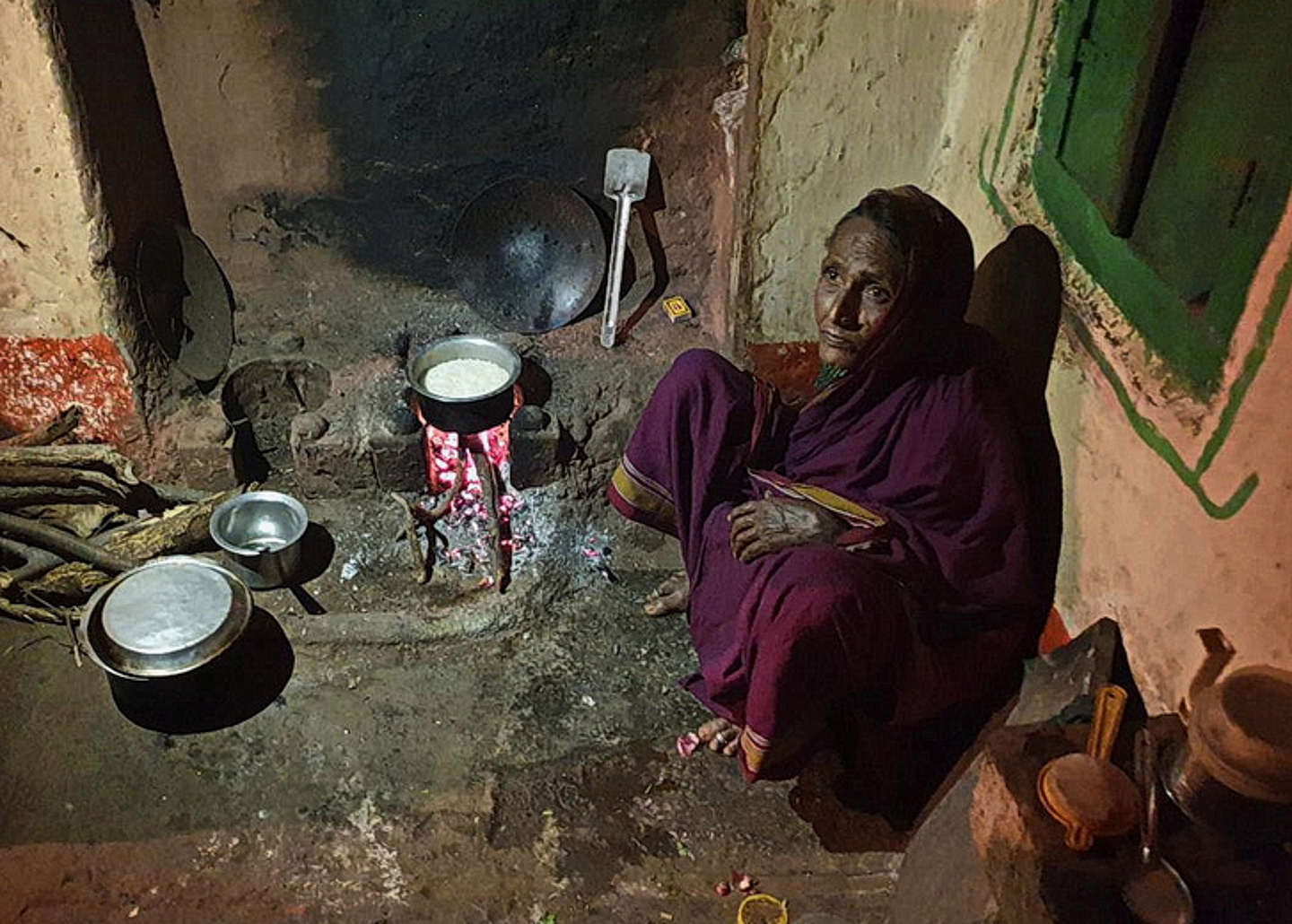 Wohnsituation in Indien (Foto: Reinhold Hocke)