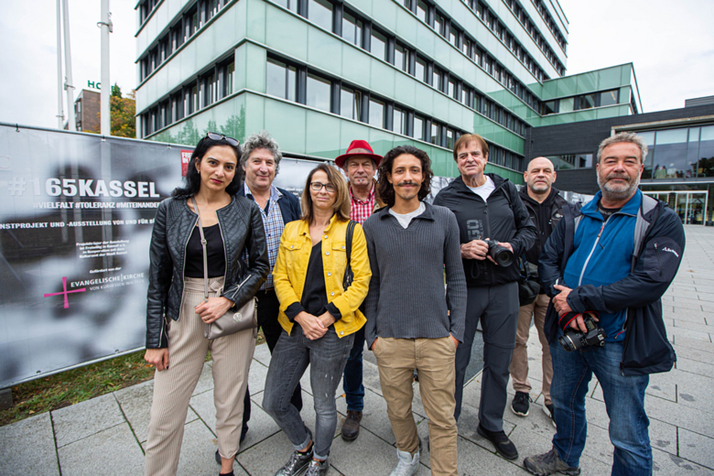 Kunstprojekt «#165 - Vielfalt fördern» - Ausstellungseröffnung Haus der Kirche Kassel