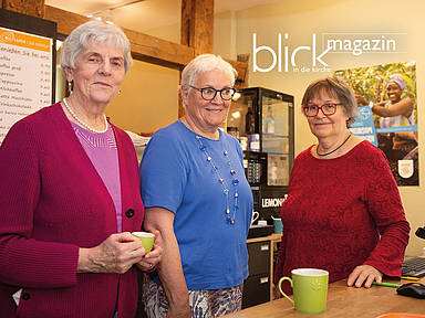 Sie stehen für den fairen Handel: Maria Birkel, Marion Mosebach und Christa Damm-Lorenz (von links) arbeiten ehrenamtlich im Weltladen-Team Bad Hersfeld