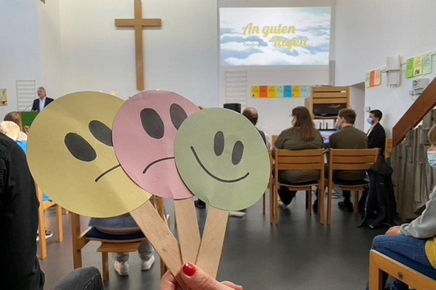 Impressionen aus der Kirchengemeinde Fulda-Bronzell - Hit-From-Heaven-Sonntag 2020 mit dem Song «An guten Tagen» von Johannes Oerding. (Foto: medio.tv)
