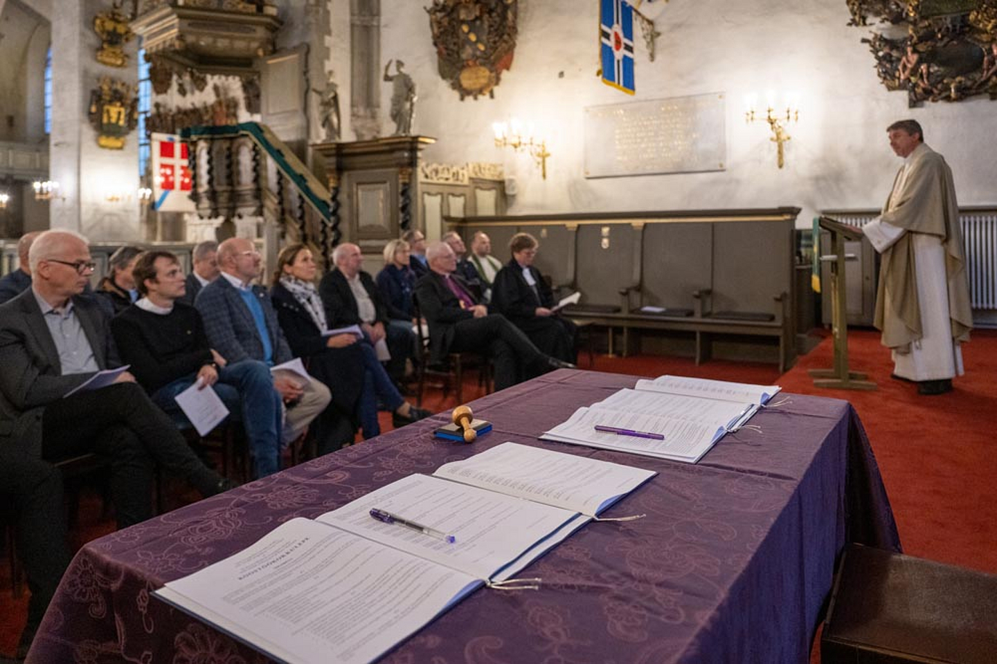 Feierlicher Gottesdienst zur Verlängerung der Partnerschaft im Talliner Dom. Feierlicher Gottesdienst zur Verlängerung der Partnerschaft im Talliner Dom.